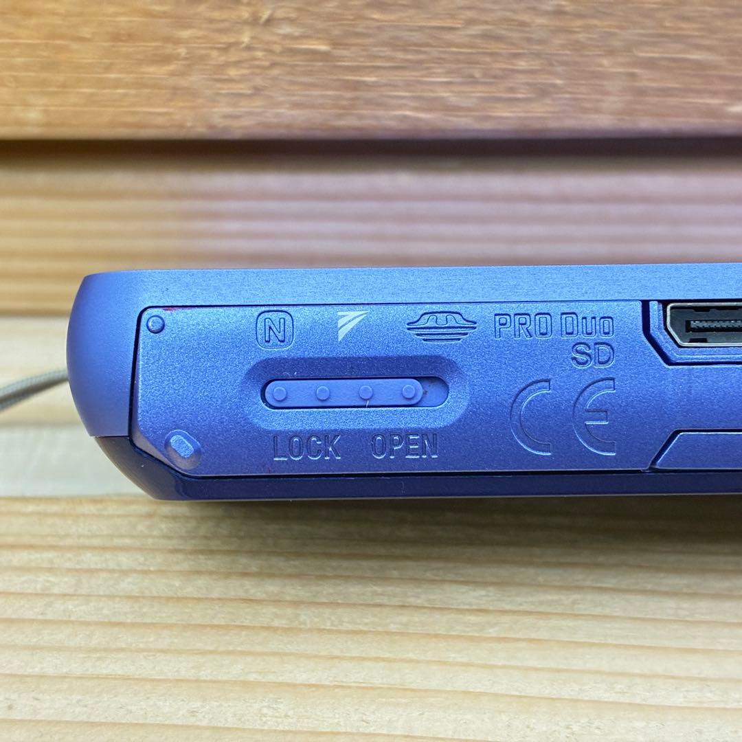 【動作品】SONY Cyber−Shot T DSC-T110 バイオレット
