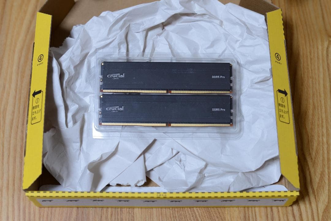 メモリー Crucial PRO 32G (2x16GB) DDR5-5600