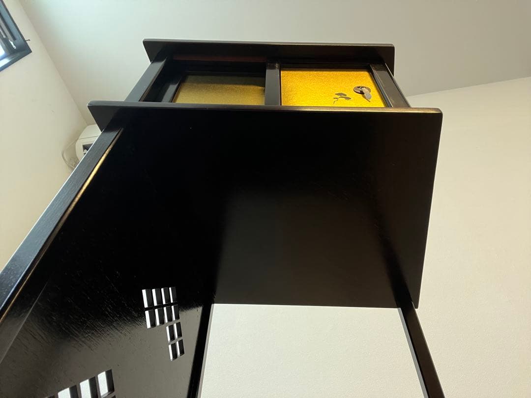 徒然棚 飾り棚 組立式 淡々斎好写 茶道具 極上品