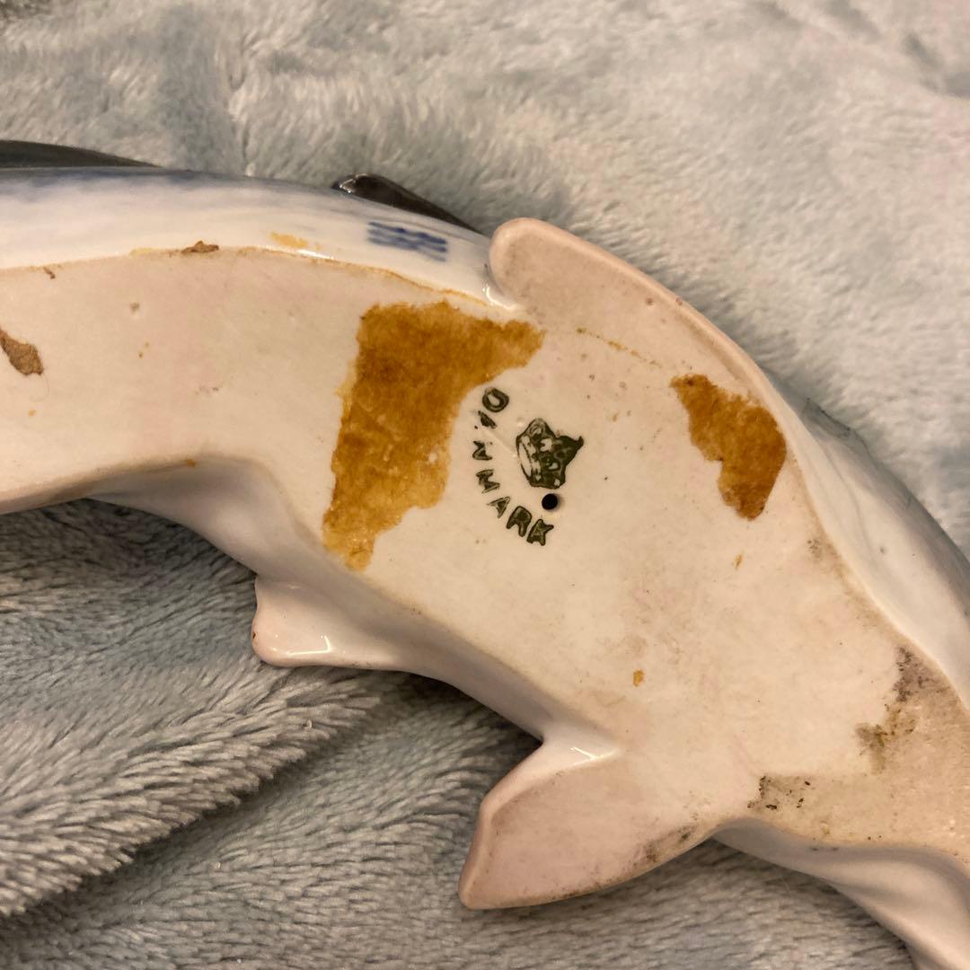 ロイヤルコペンハーゲン フィギュリン　フィッシュ　サカナ　アンティーク　陶器