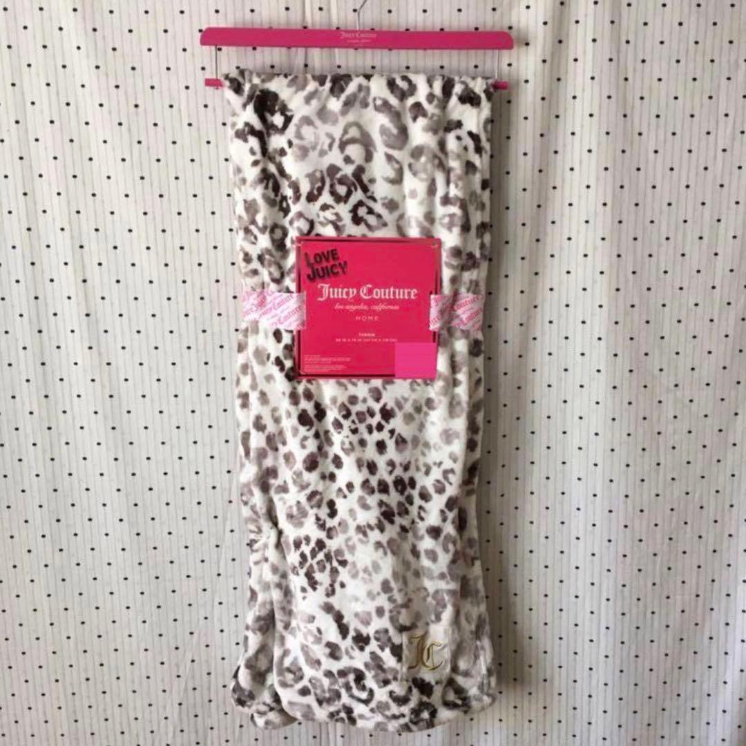 JUICYCOUTUREジューシークチュールUS限定softフリースブランケット