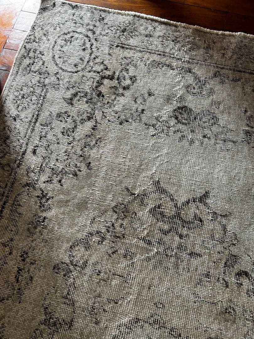 210×115 shabby chic style トルコ ヴィンテージラグ