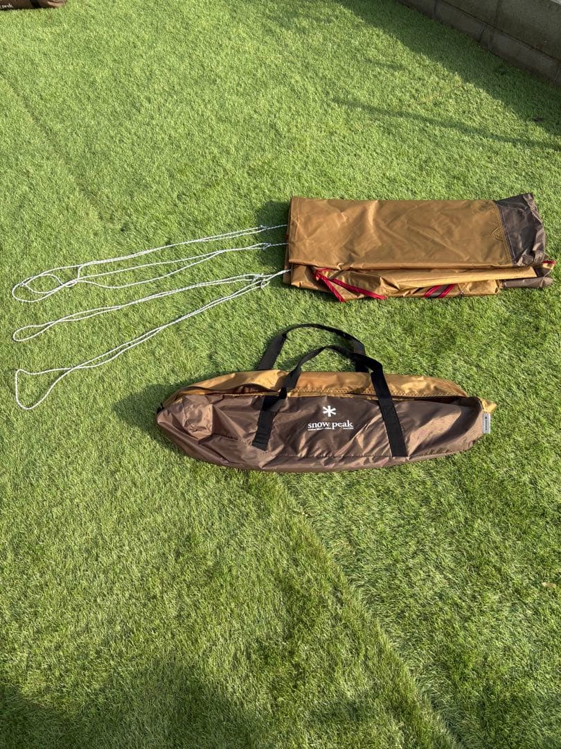 【グランドシート＆はね上げポール付き】スノーピーク エントリーパックT T