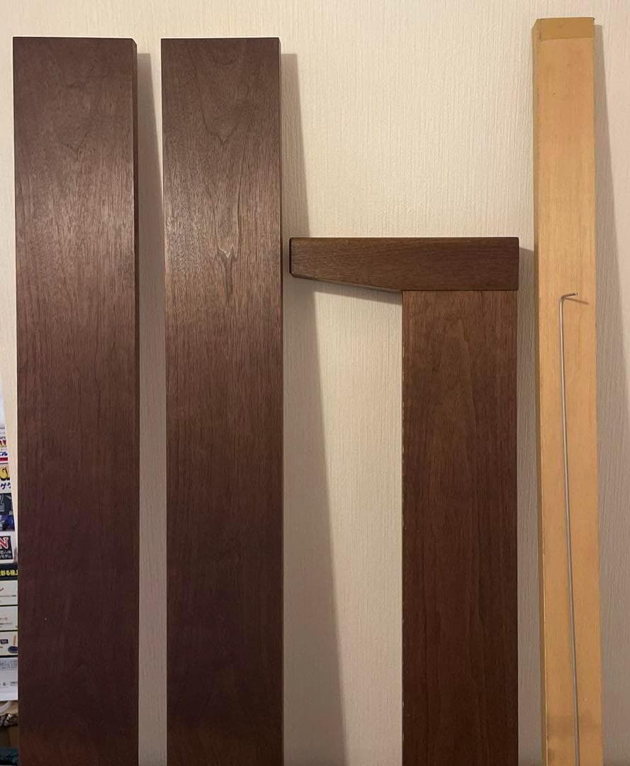 ACTUS アクタス　クイーンサイズ　ベッド　ウォールナット　天然オイル　使用品