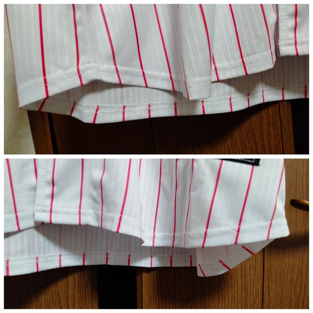 マジェスティック ヤクルト 雄平 #41 サイン入り刺繍ユニフォーム 紙タグ付き