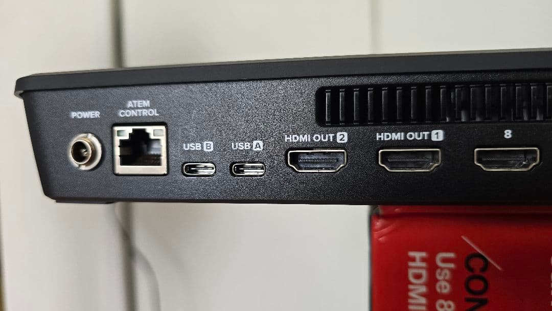 ATEM Mini Extreme ISO ライブストリーミング機器