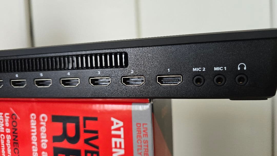 ATEM Mini Extreme ISO ライブストリーミング機器