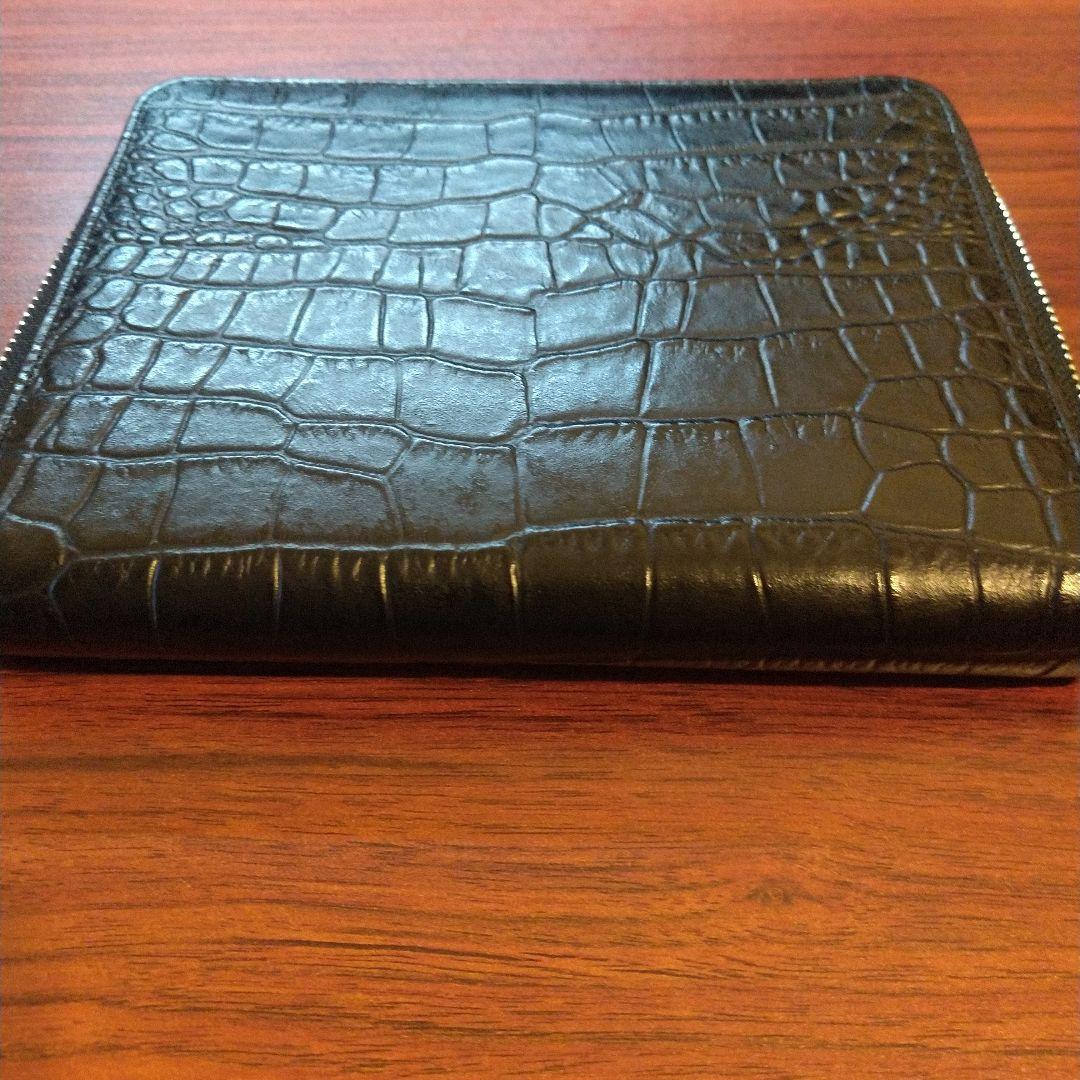 伊東屋　ロメオ　クロコ型押しコレクションペンケース（６本用）