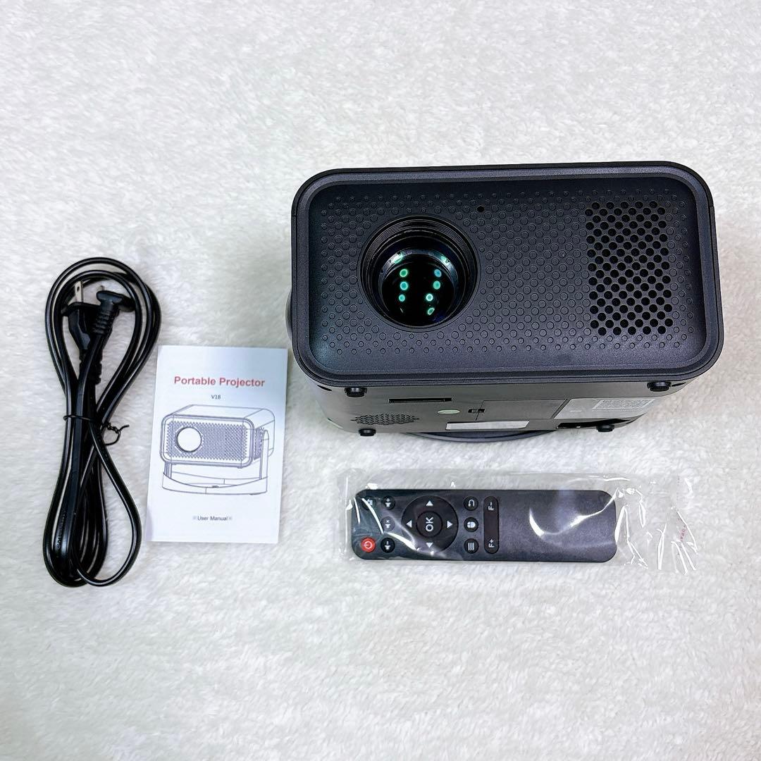 プロジェクター WiFi&Bluetooth 内蔵 自動台形補正 4K対応