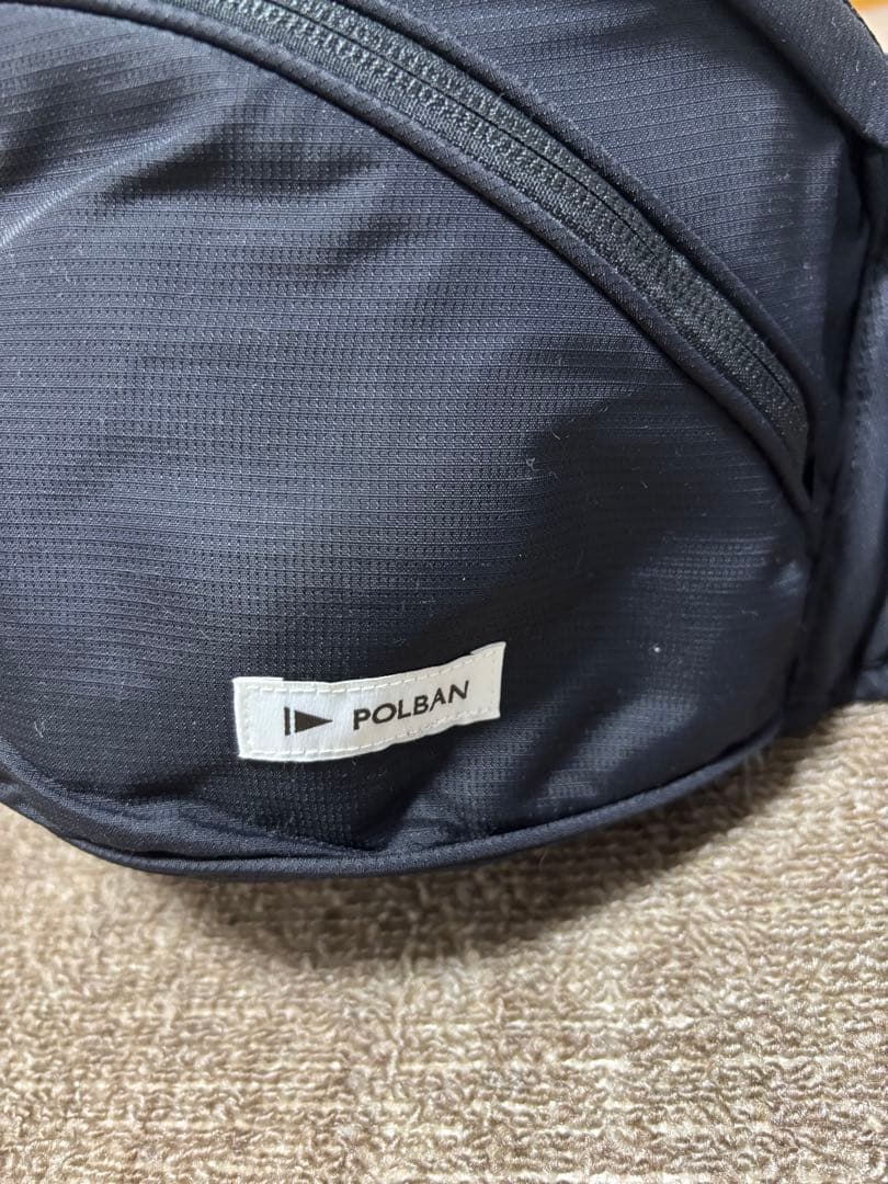 星人先輩  POLBAN ブラック ヒップシート別売りダブルショルダー付き