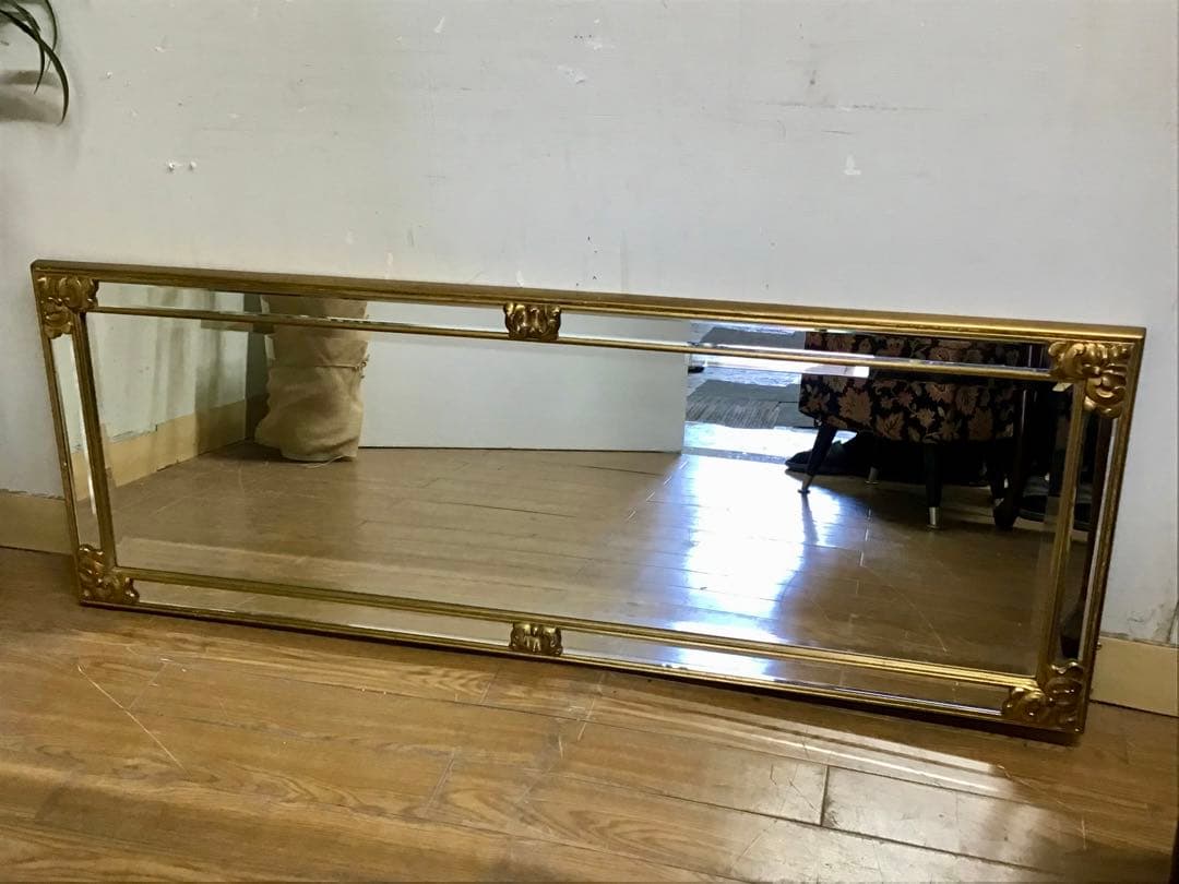 Loaridge☆管244☆高級☆ベルギー製☆アンティーク☆ウォールミラー