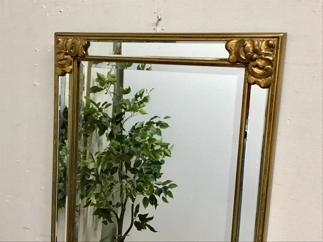 Loaridge☆管244☆高級☆ベルギー製☆アンティーク☆ウォールミラー