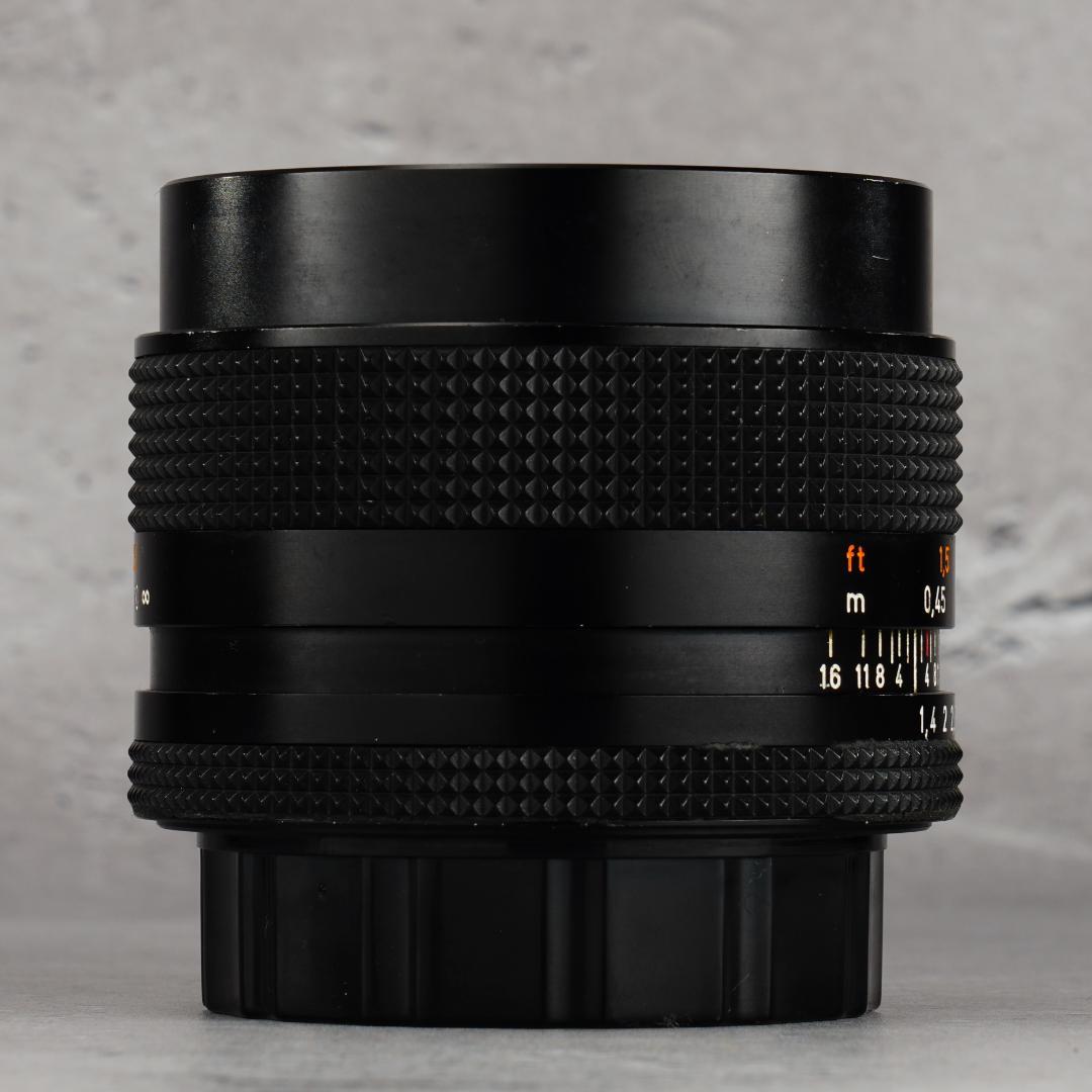 整＆テ済 Carl Zeiss Planar 50mm F1.4 AEJ 185