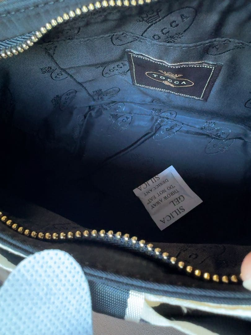 Mari BICOLOR RIBBON POCHETTE ポシェット