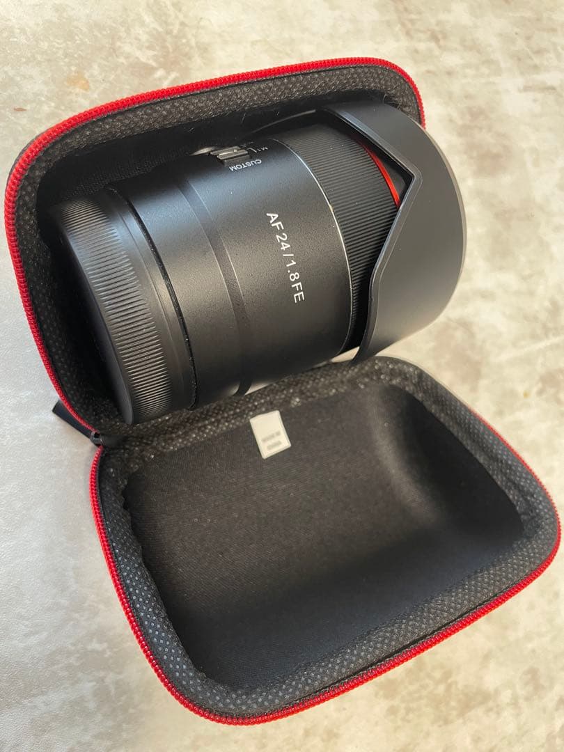 良品　SAMYANGサムヤンAF 24/1.8 FE 単焦点レンズ