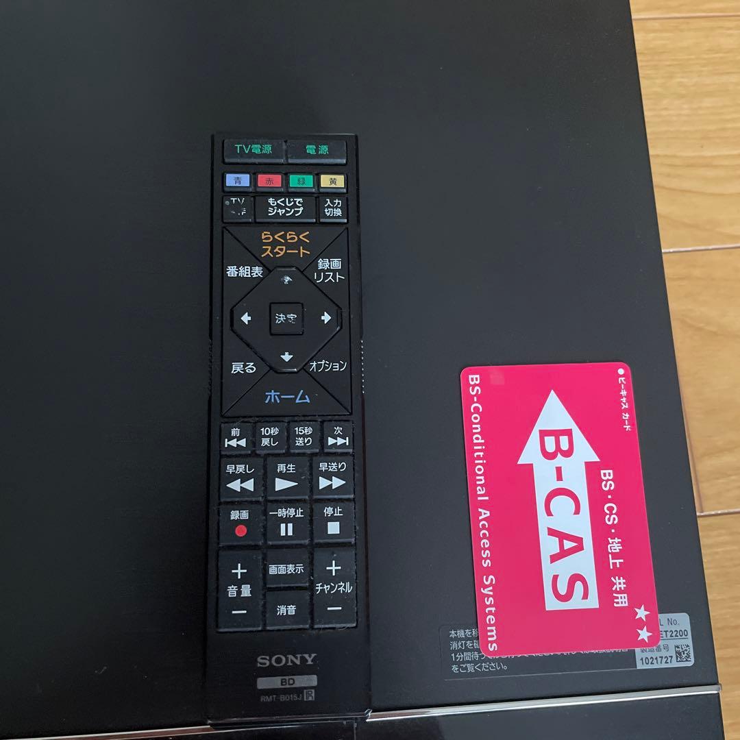 K*u様 SONY ブルーレイディスクレコーダーBDZ-ET2200