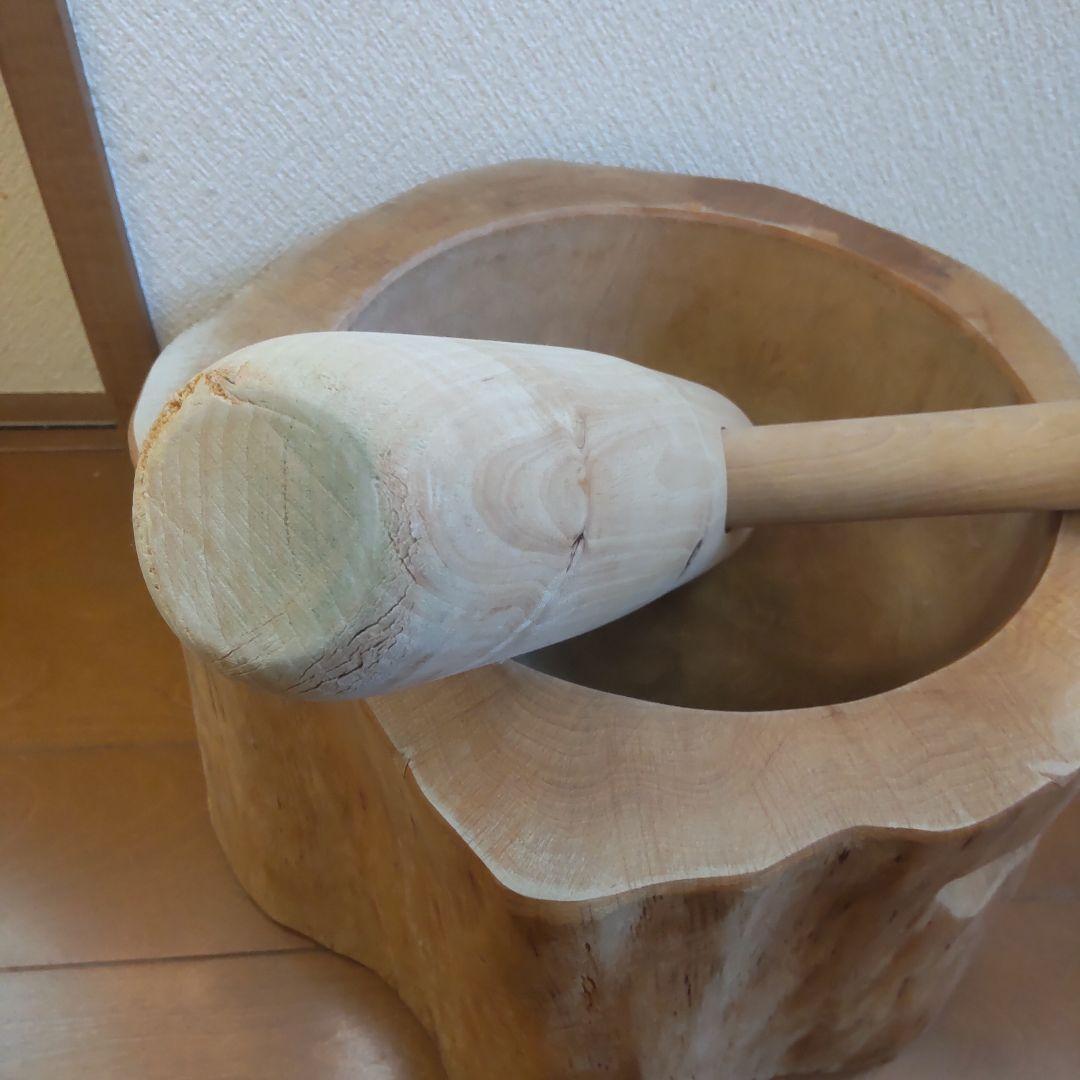 ミニうす　臼と杵　接合無し　 未使用