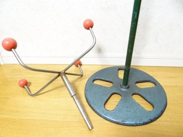 70年代 アンティーク ハンガーラック ポールハンガー コートハンガー 店鋪什器