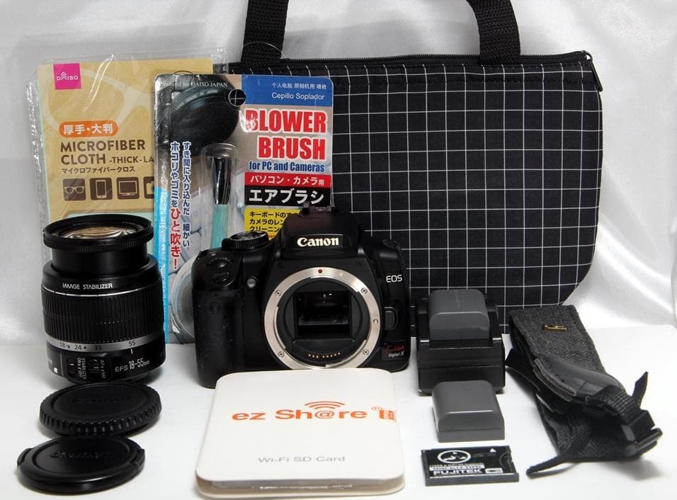❤️Canon kissX☆スマホ転送OK&初心者向け軽いカメラ♪付属品多数❤️