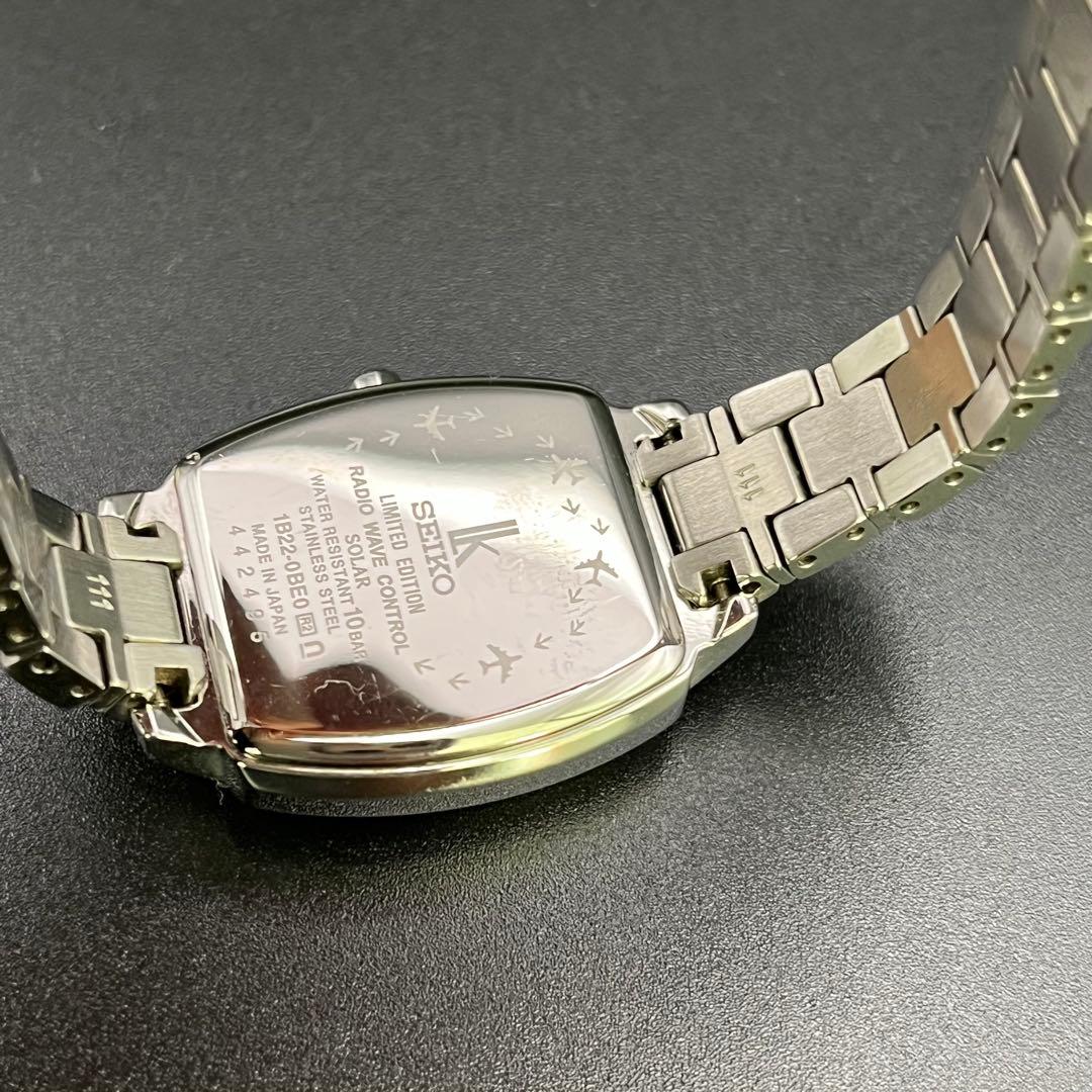 限定　稼動　腕時計　SEIKO セイコー　ルキア　ことりっぷコラボ　電波ソーラー