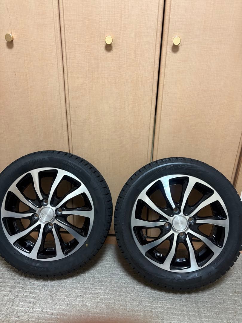 165/55R14 スタッドレスタイヤホイール 4本 ブリヂストン