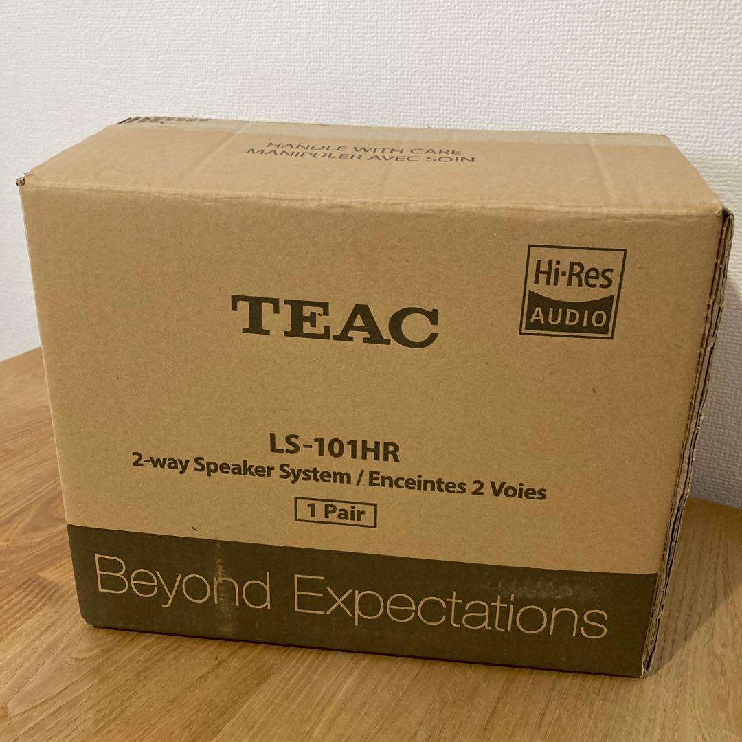TEAC マイクロ 2ウェイ スピーカーシステム LS-101HR チェリー