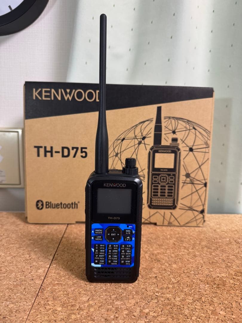 KENWOOD TH-D75 受信改造モデル　オプション多数！新品同様！