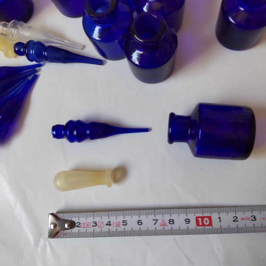 myaon66ボトルディギングインク瓶ガラス製小瓶8スポイト軸7蓋付瓶2個