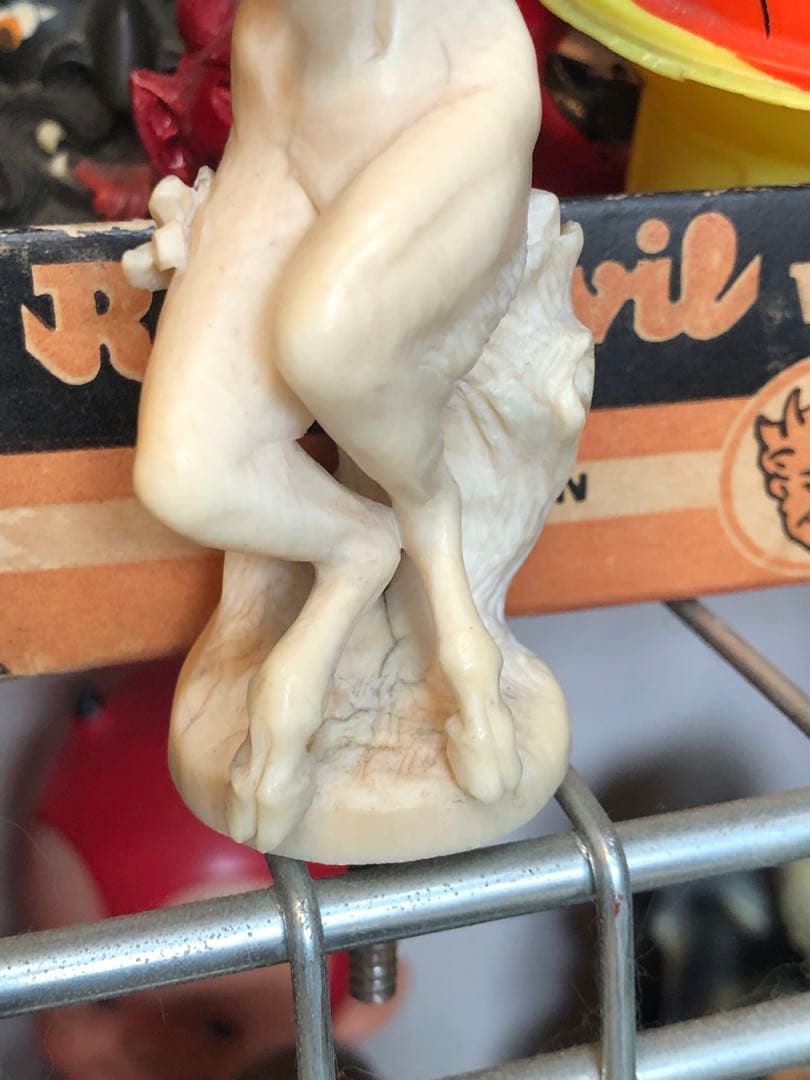 アンティーク　デビル 悪魔　インダストリアル　ビンテージ　ミッドセンチュリー