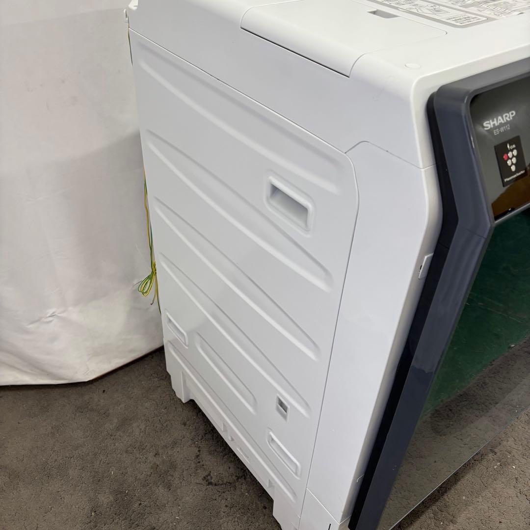 77　SHARP　ドラム式洗濯機　11キロ　左開き　中古　綺麗　設置無料　安い‼️