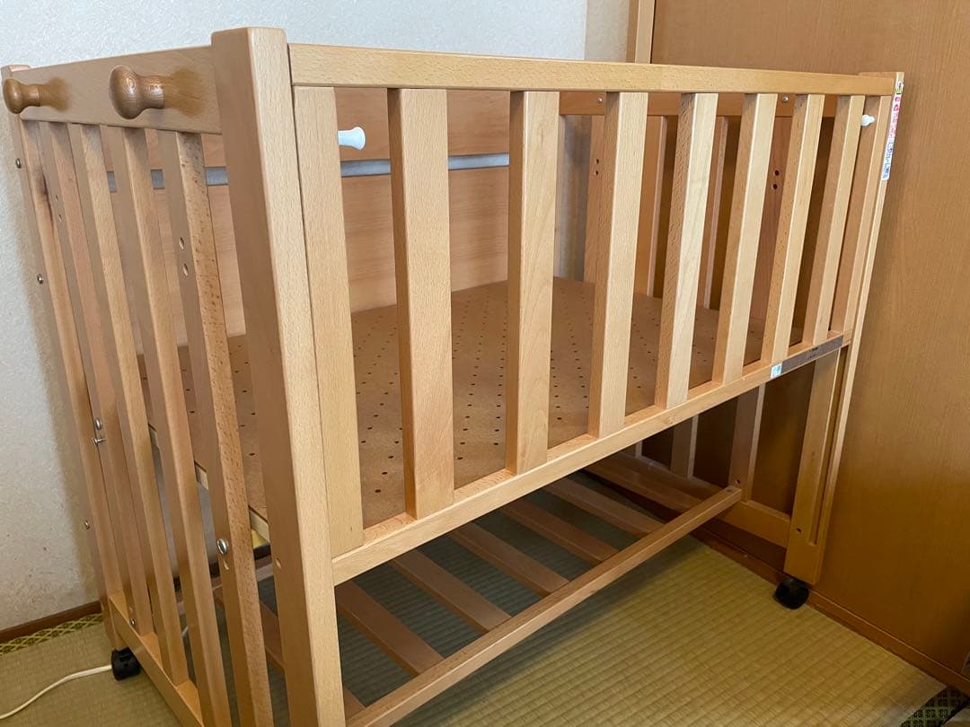 日本製 5wayベビーベッド　ミニベッド＆デスク