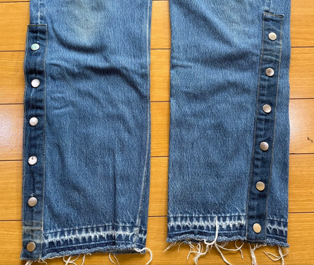 greatLAnd GRUNGEMAN DENIM PANT グランジマン XL