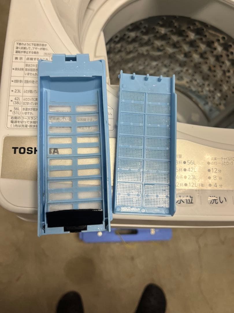 TOSHIBA 縦型洗濯機 AW-7GM1W 7kg 2022年製　T