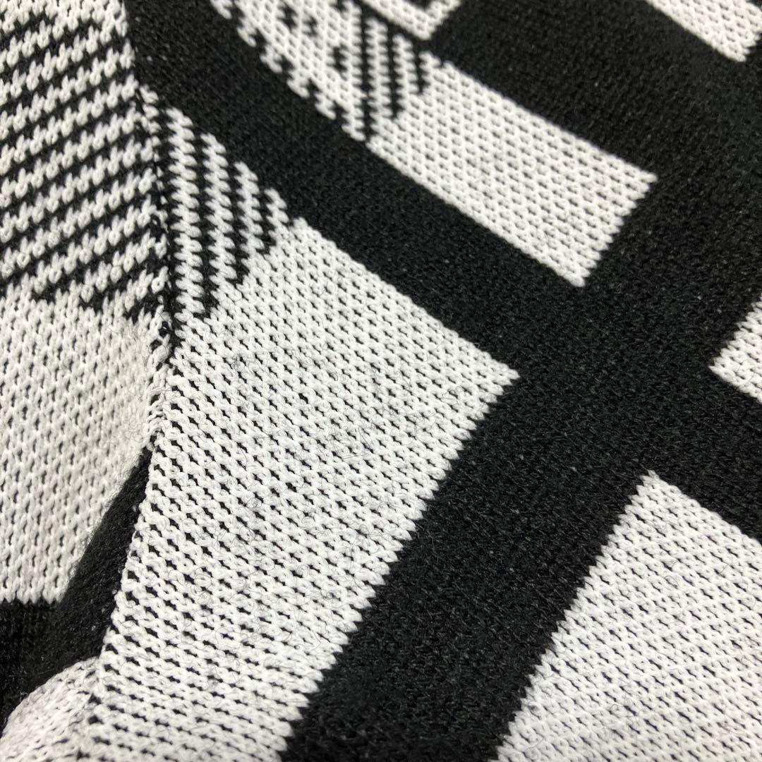 PEARLY GATES パーリーゲイツ　ニット　セーター　白黒　サイズ6