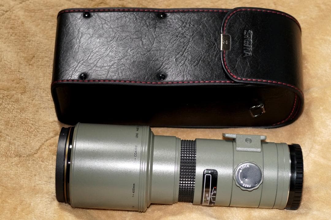 極美品　シグマ製　ＡＦ　400mm　F5.6　ソニー　ミノルタ　Ａマウント　望遠