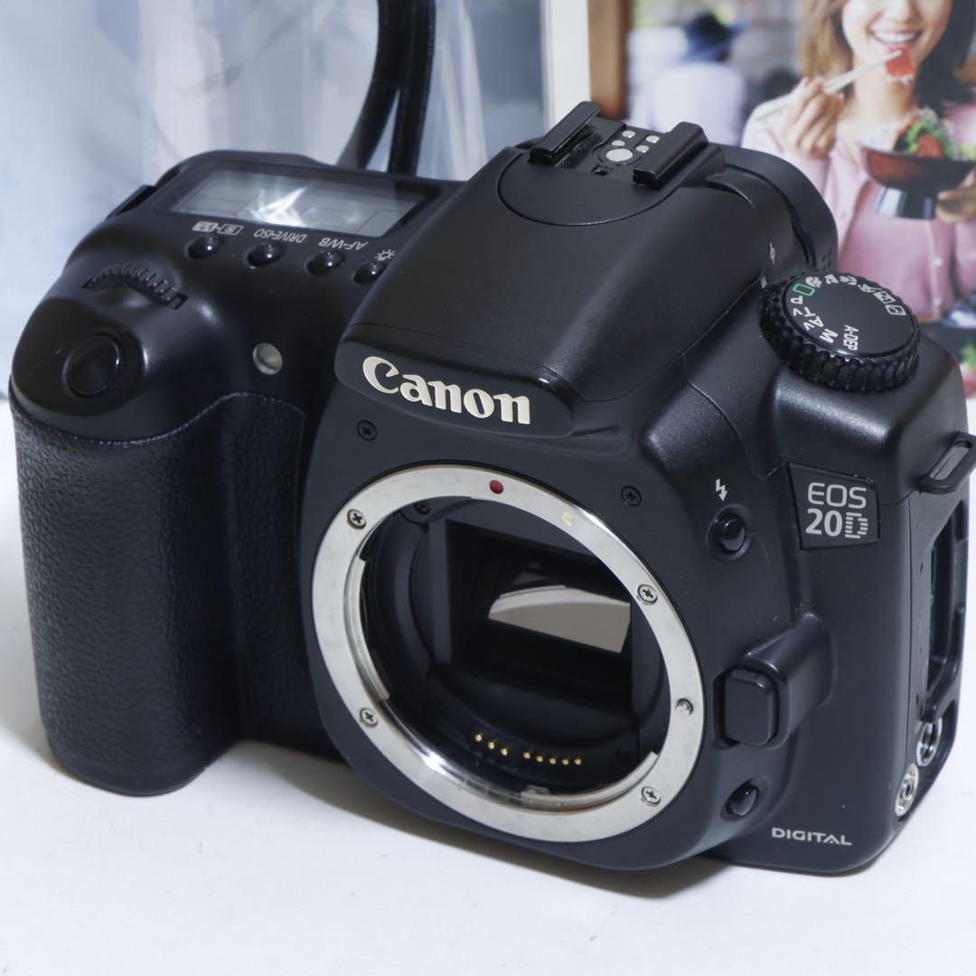 ☆スマホに送れる一眼レフ☆本格入門!!☆ キャノン EOS 20Dセット♫