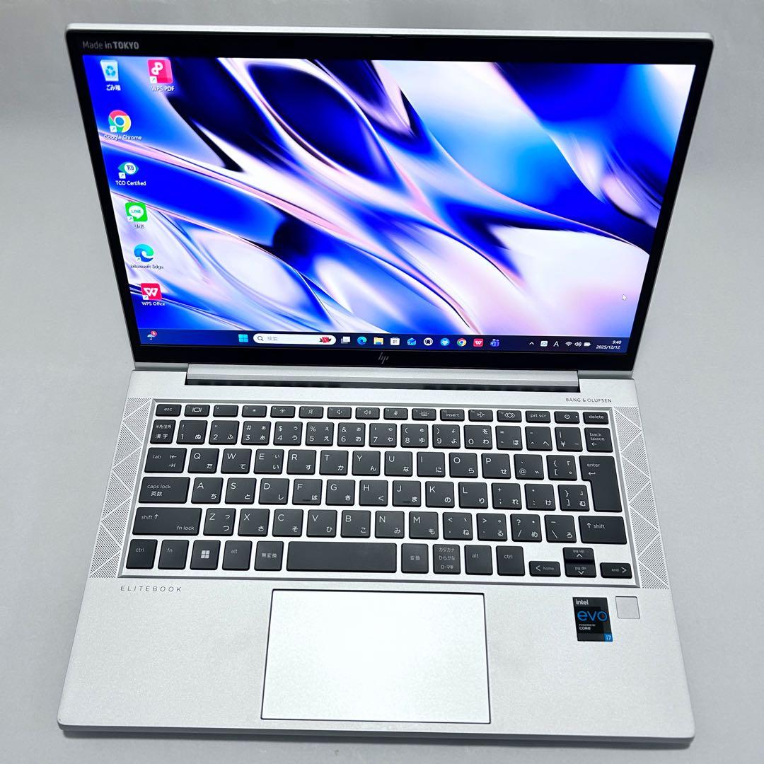 【美品✨HP最上位EliteBook】第11世代i7×16GB×SSD512GB