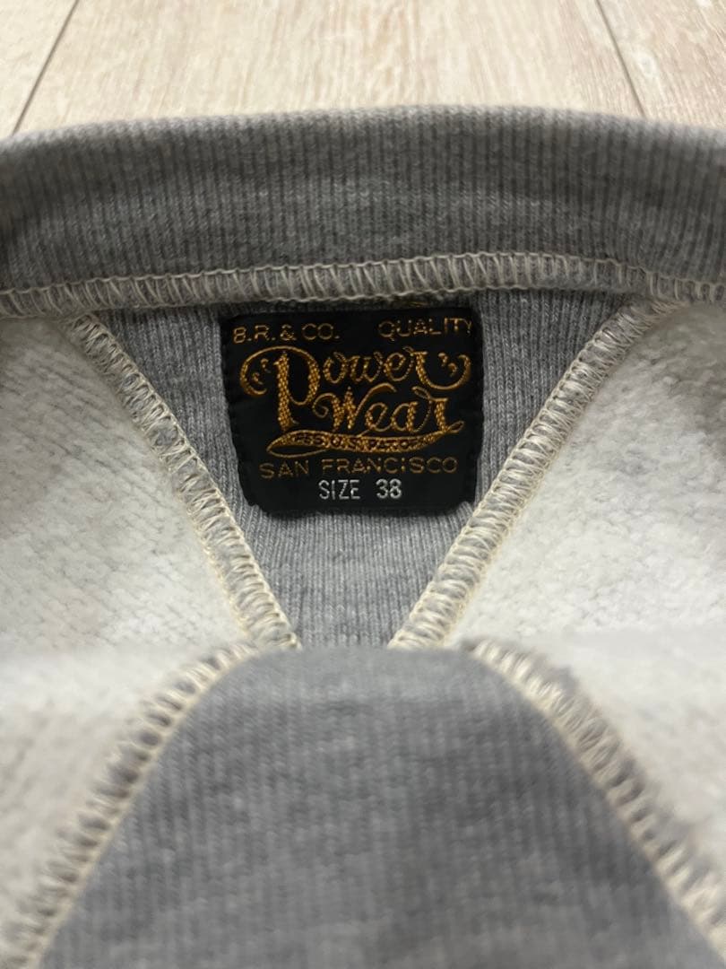 フリーホイーラーズ セットインスリーブ スウェットシャツ ミックスグレー 38