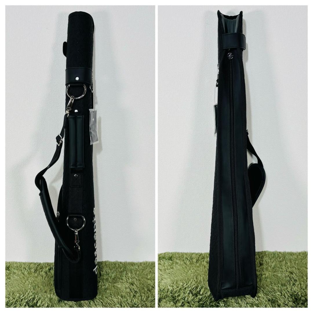 デサント クラブケース DQCXJA30 ブラック 5本用 ショルダーベルト付き