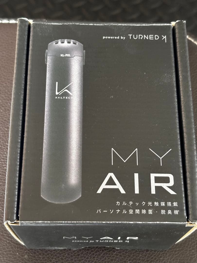 【美品・フルセット】カルテック MY AIR 首掛け空気清浄機 KL-P01