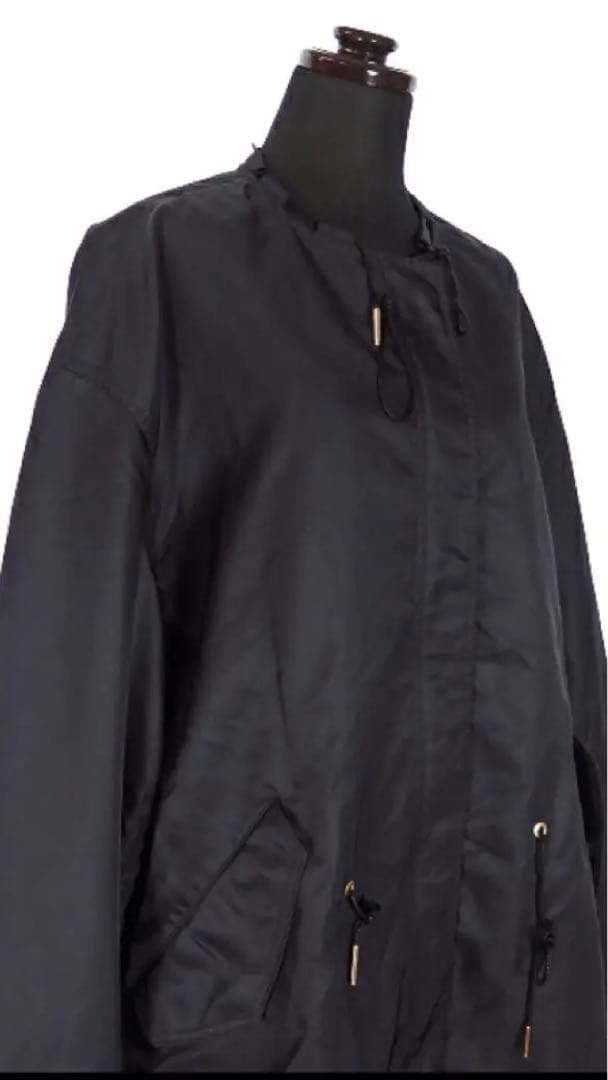 チノ CINOH エコナイロン ノーカラー 紺