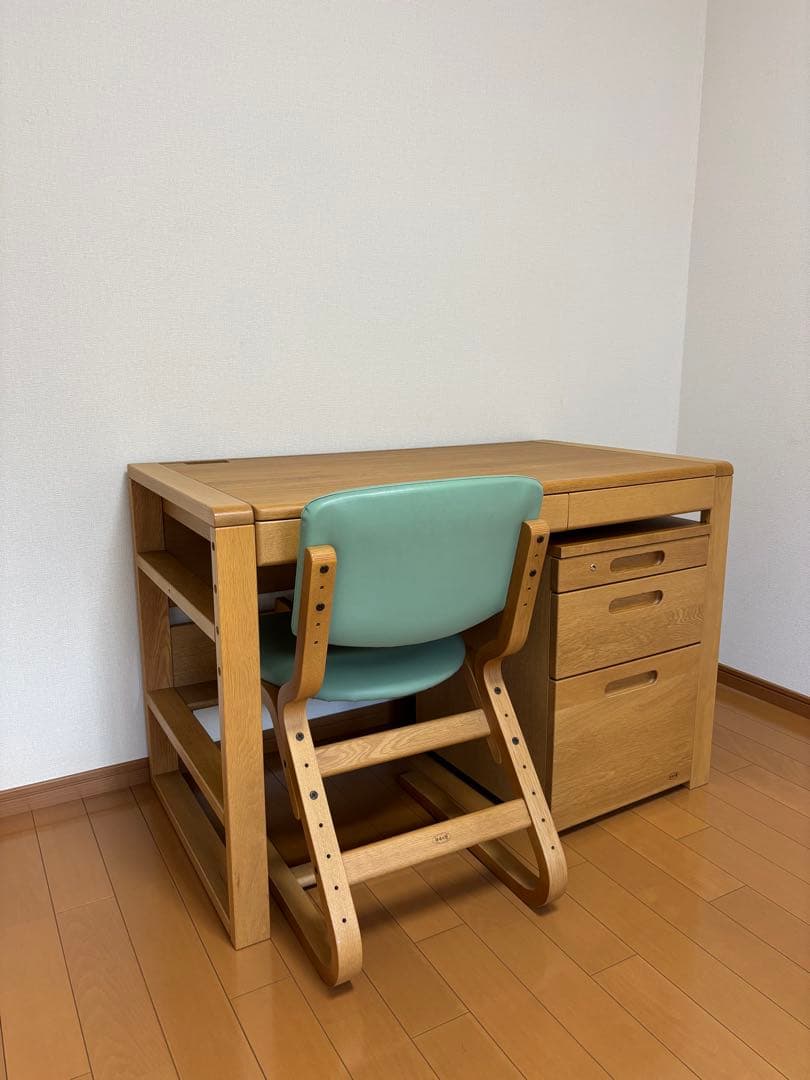 浜本工芸　学習机2セット　①学習机