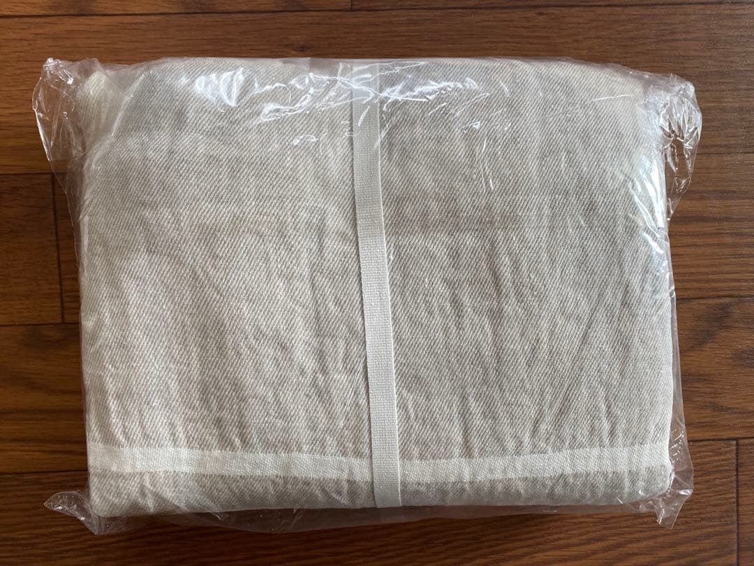 ラプアンカンクリUSVAリネンブランケット150×200cm ホワイト