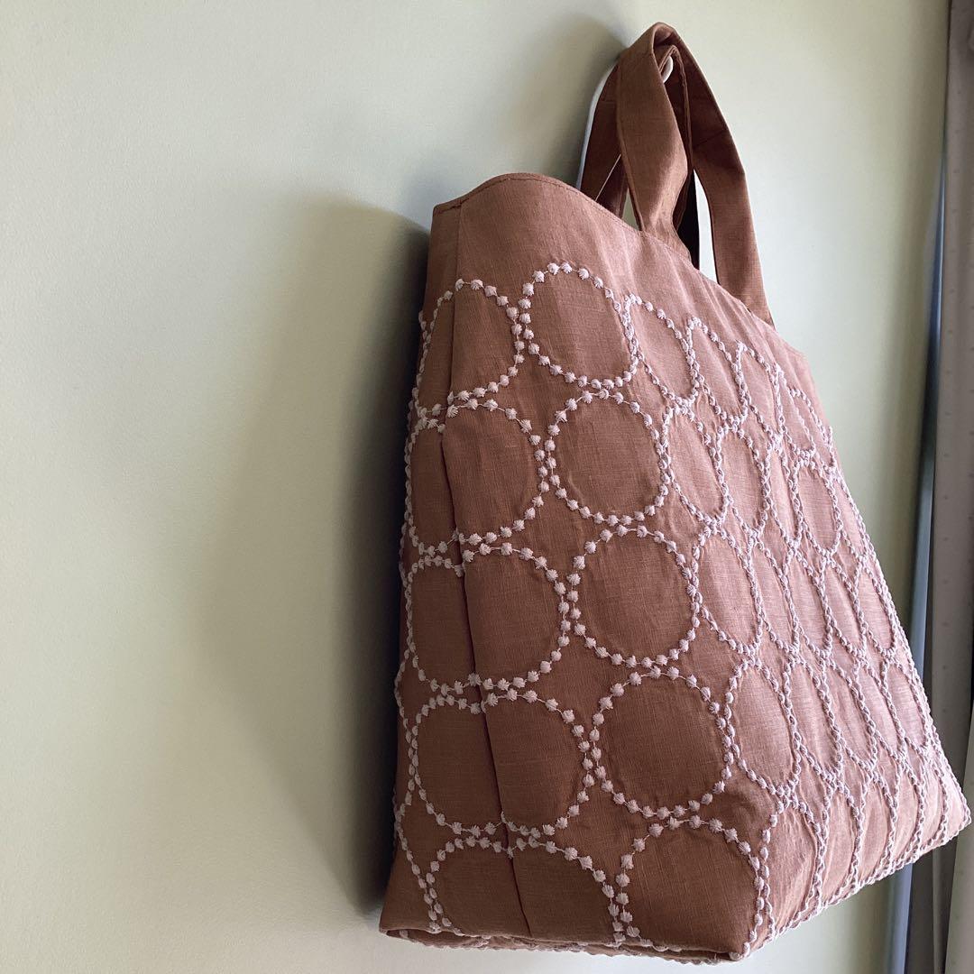 専用です！ミナペルホネンタンバリンブラウントートバッグハンドメイド