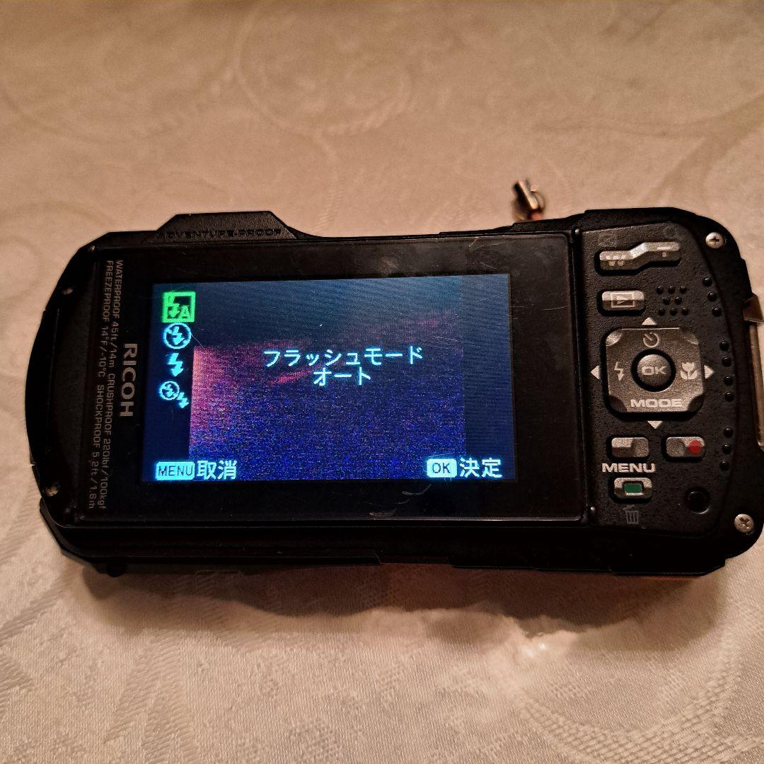 リコー RICOH　WG-50 防水デジタルカメラ ＋バッテリー＋SDカード