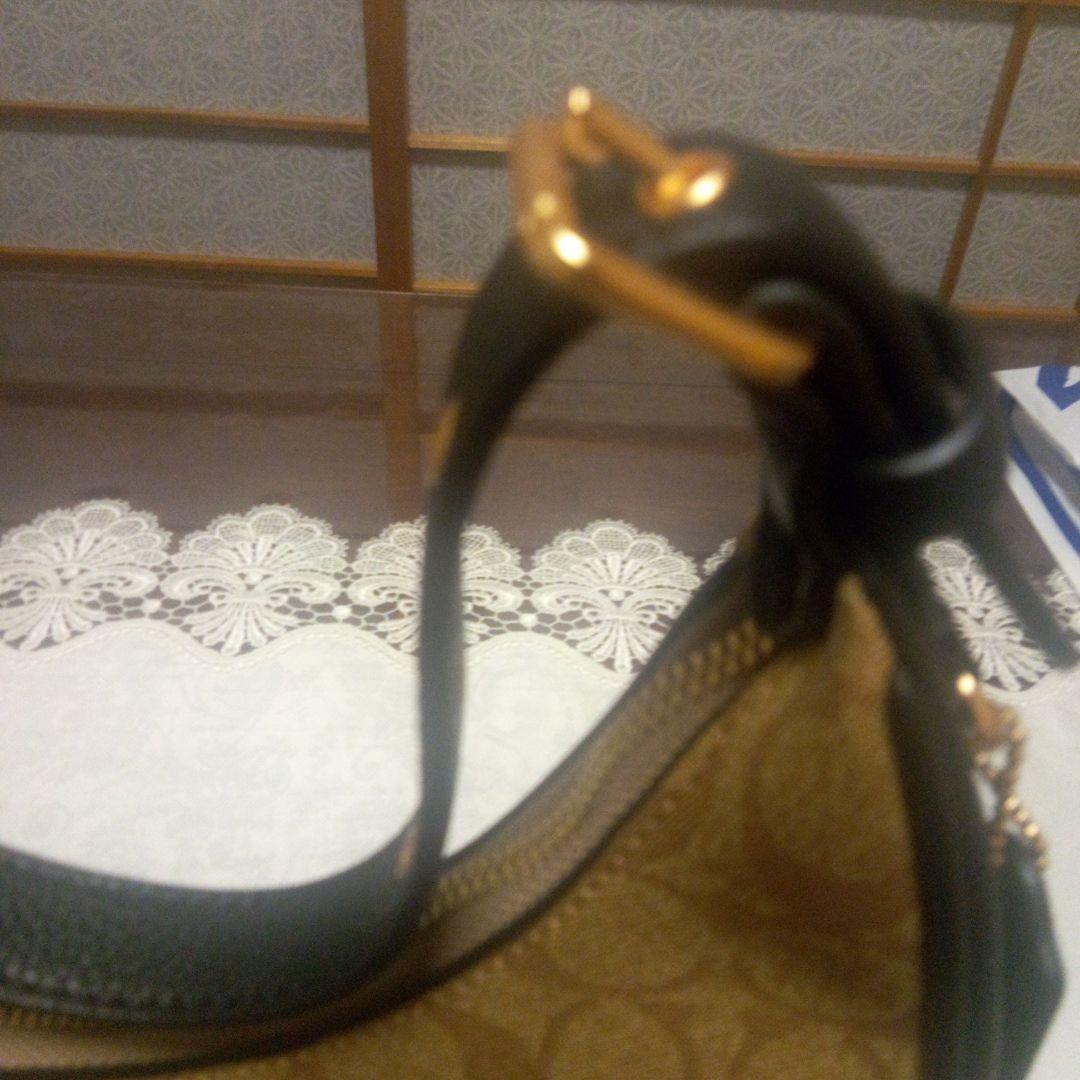専用　COACH ハンドバッグ ブラウン ロゴパターン