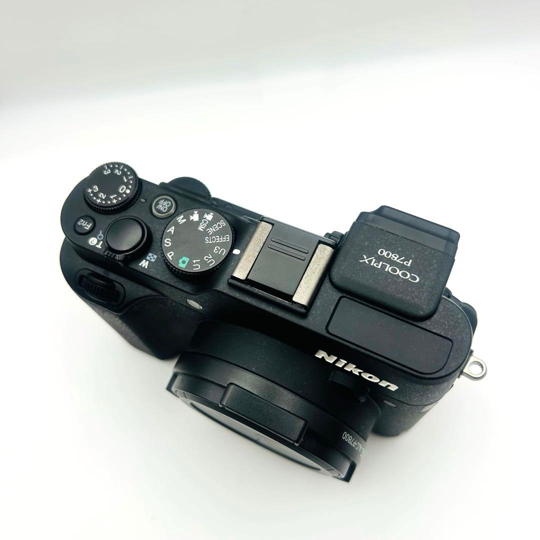 【美品】Nikon ニコン デジタルカメラ COOLPIX P7800 ブラック