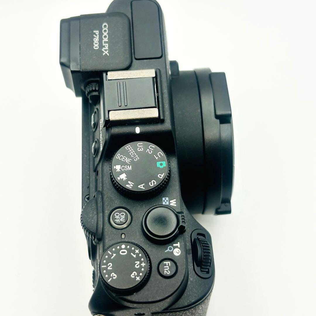 【美品】Nikon ニコン デジタルカメラ COOLPIX P7800 ブラック