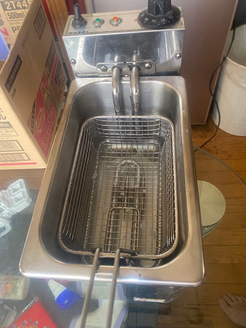 値下げタイジ　TF 20A 電気フライヤー ステンレス製