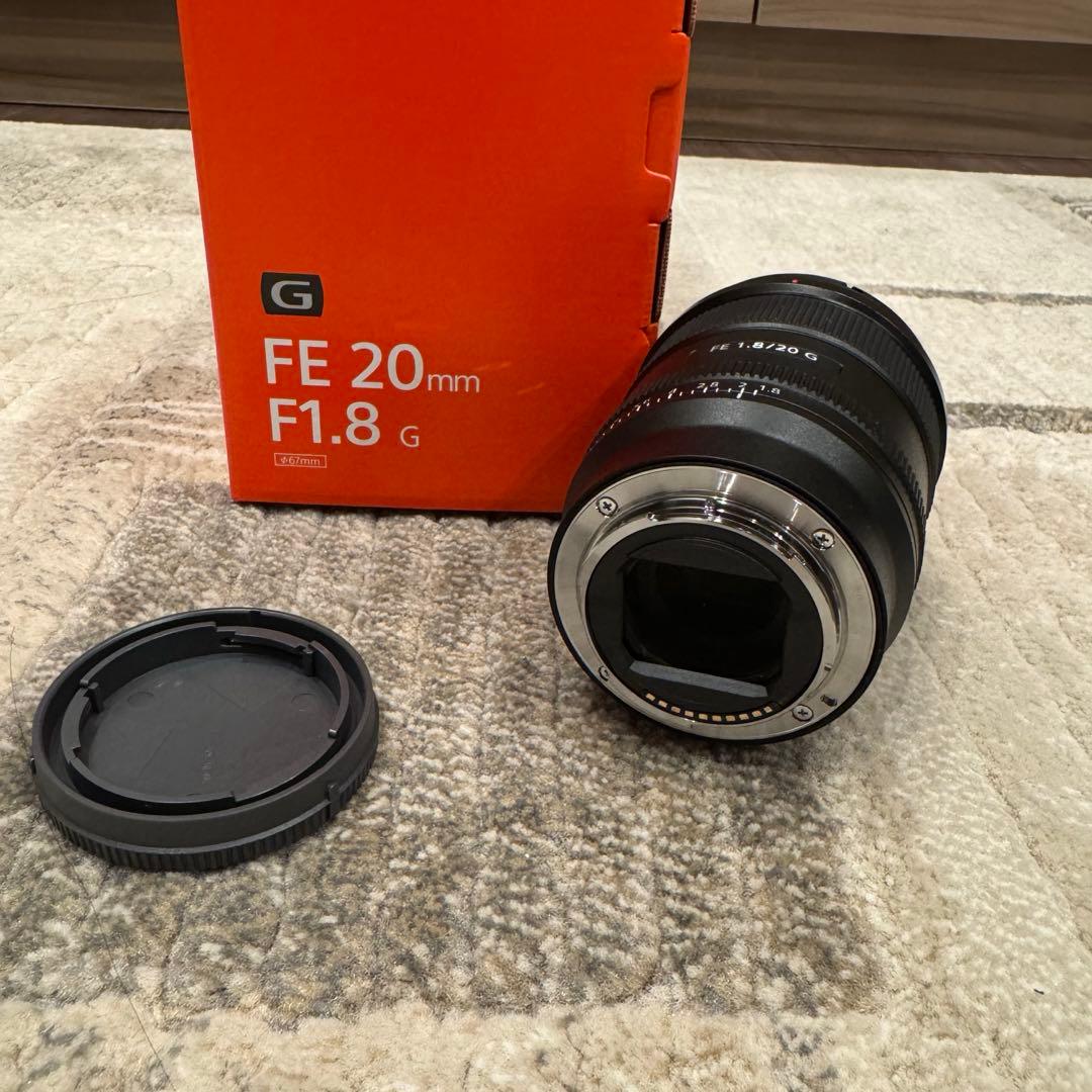 【中古美品】Sony FE 20mm F1.8 G レンズ　SEL20F18G